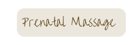Prenatal Massage